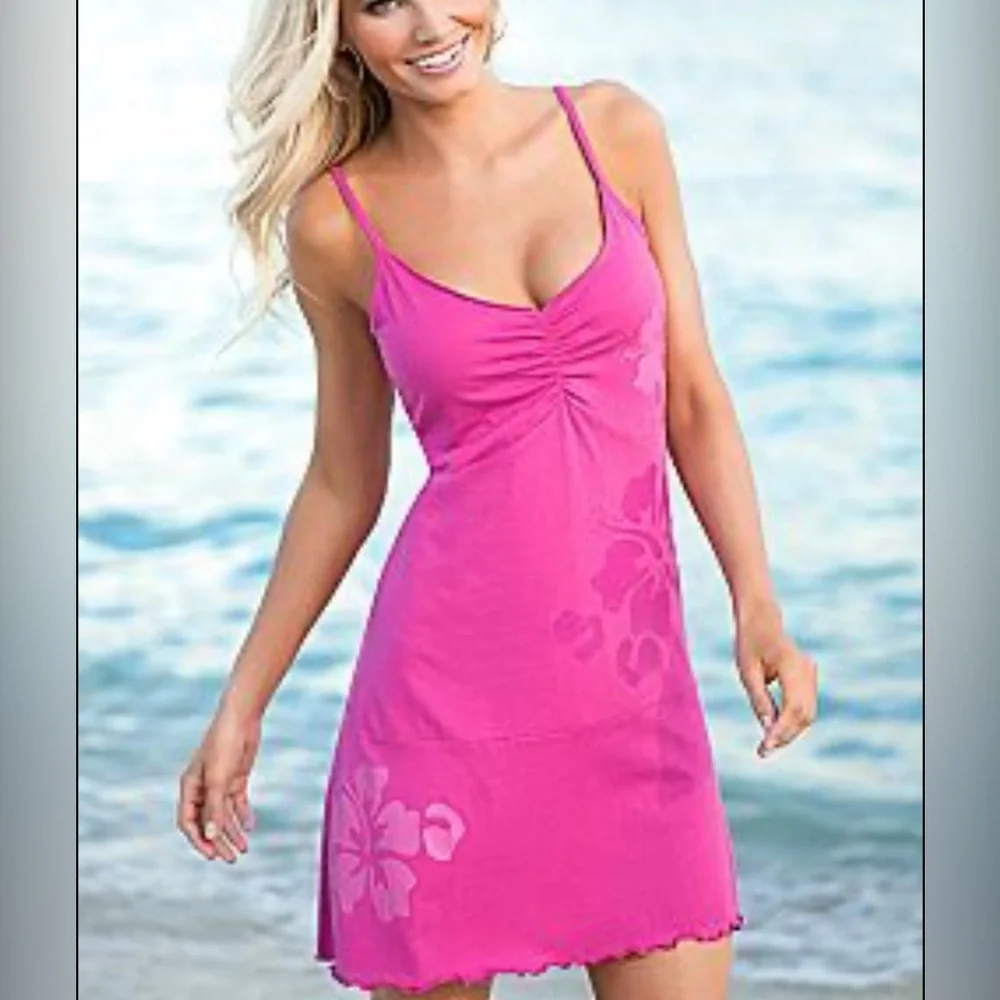 Y2K hibiscus flower dress - Picture 5 of 5